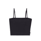 Camiseta Rib Tube para mujer color negro
