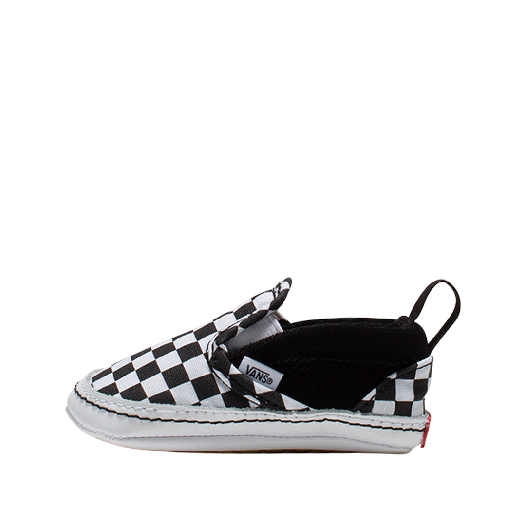Tennis slip on para niño color negro