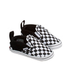 Tennis slip on para niño color negro