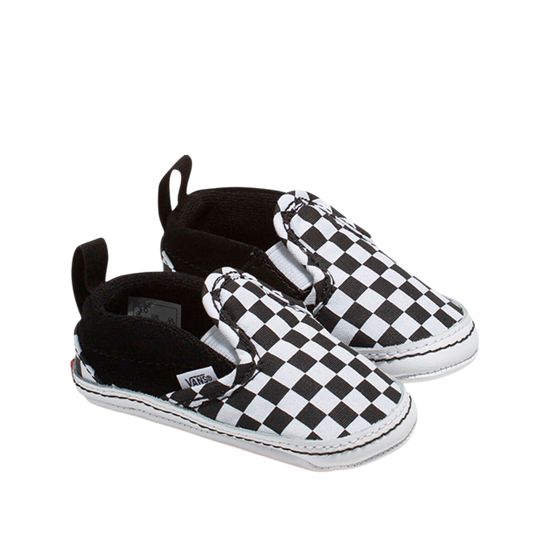 Tennis slip on para niño color negro