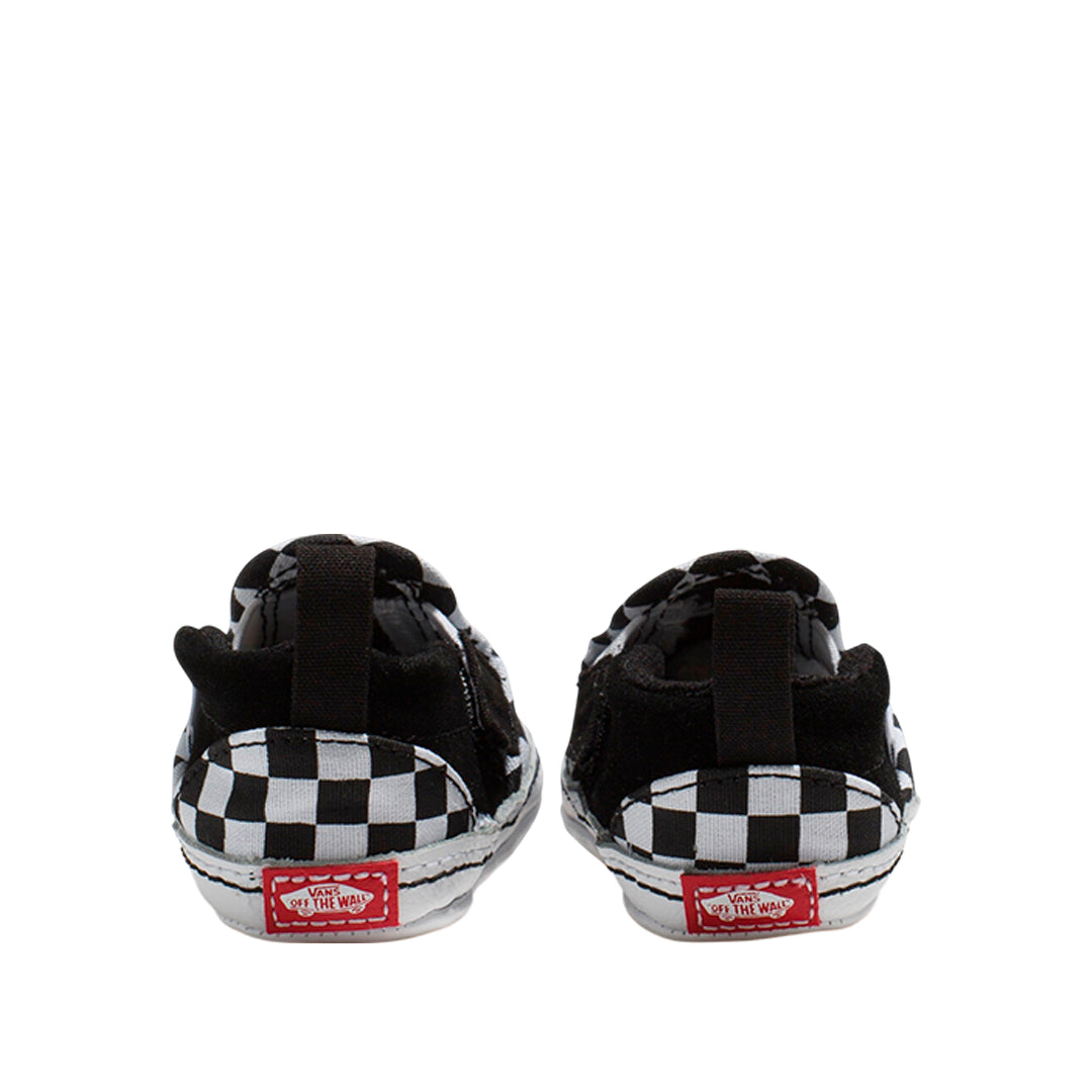 Tennis slip on para niño color negro