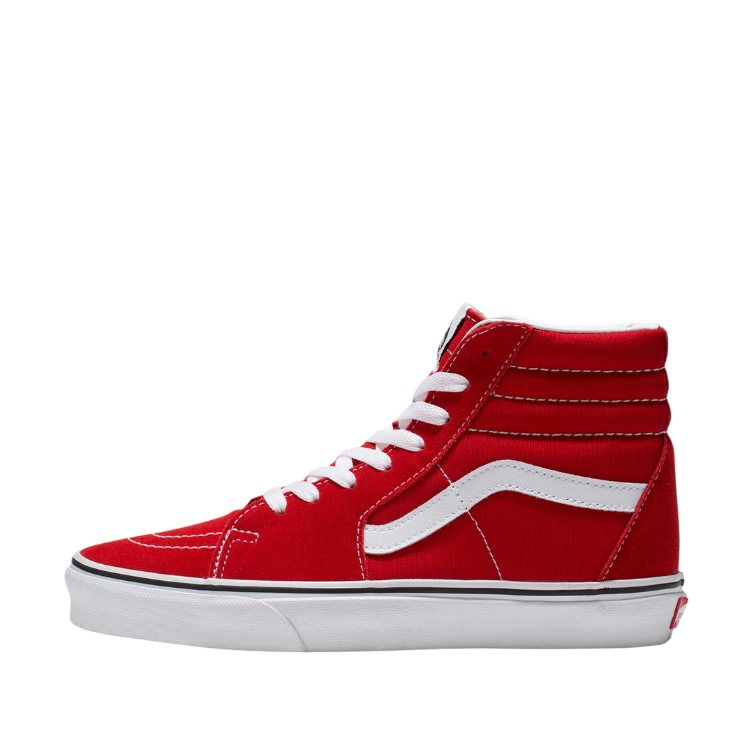 Tennis tipo botín Sk8 Hi para infante color rojo