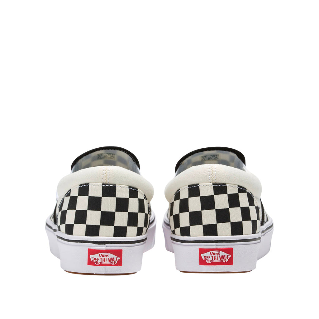 Tennis slip on unisex color blanco y negro