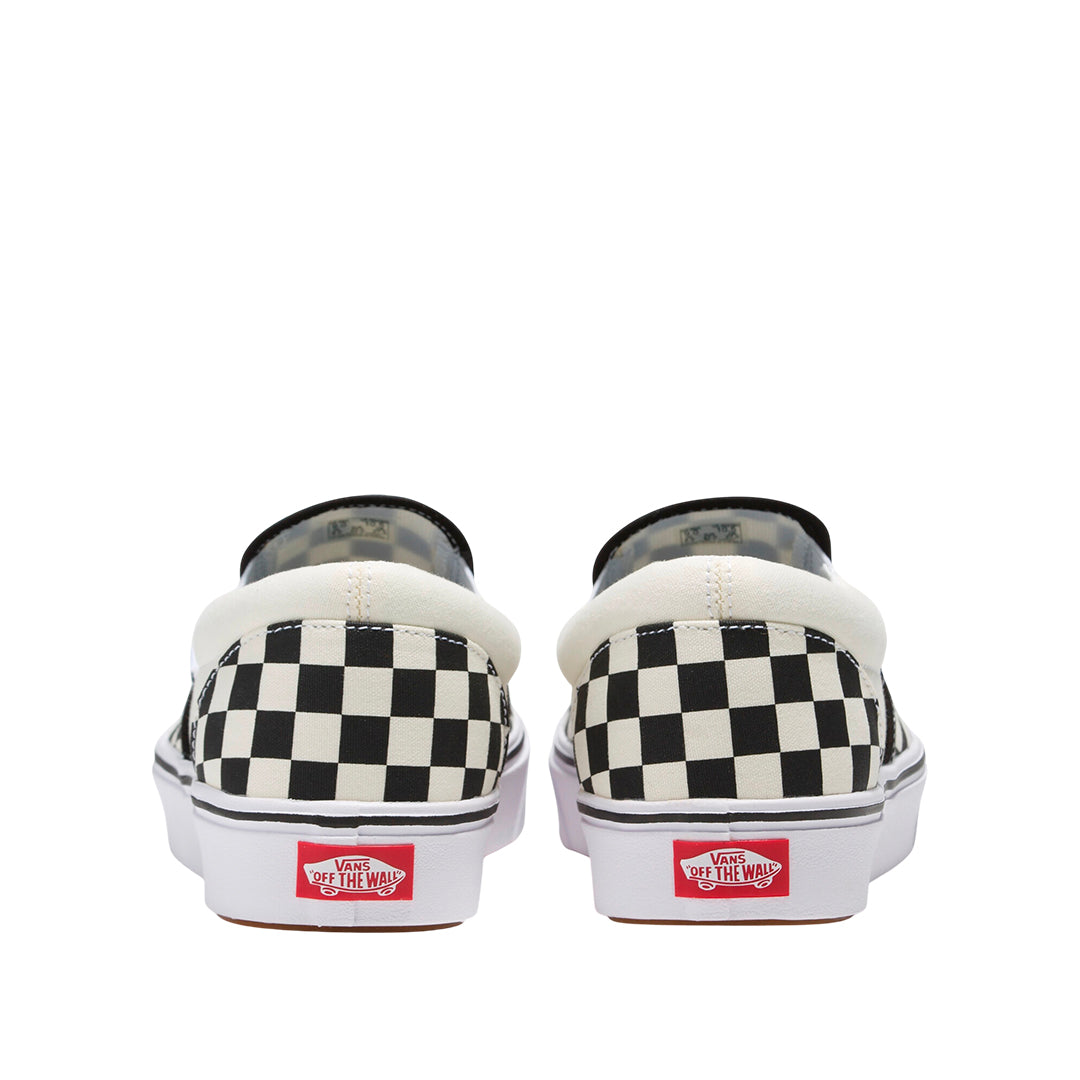 Tennis slip on unisex color blanco y negro