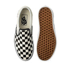 Tennis slip on unisex color blanco y negro