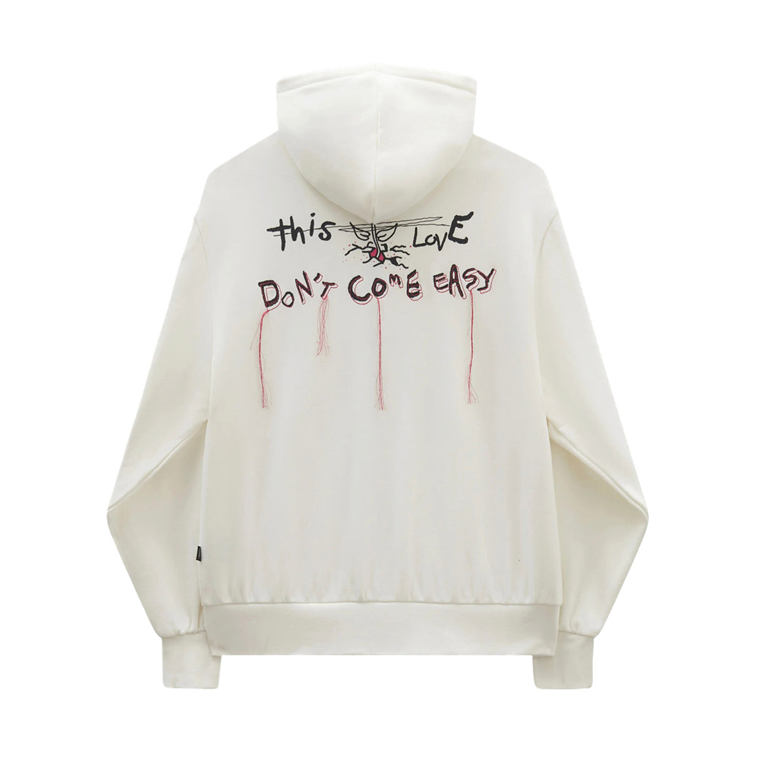 Sudadera BK Hearts para mujer color blanco