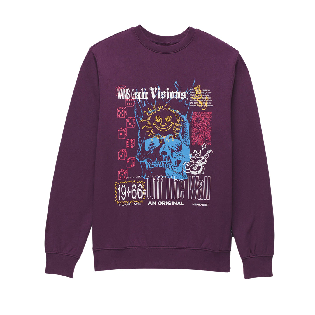 Sudadera Vision para mujer color morado