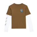 Camiseta Woofer para hombre color café