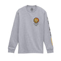 Camiseta Old Flor para hombre color gris