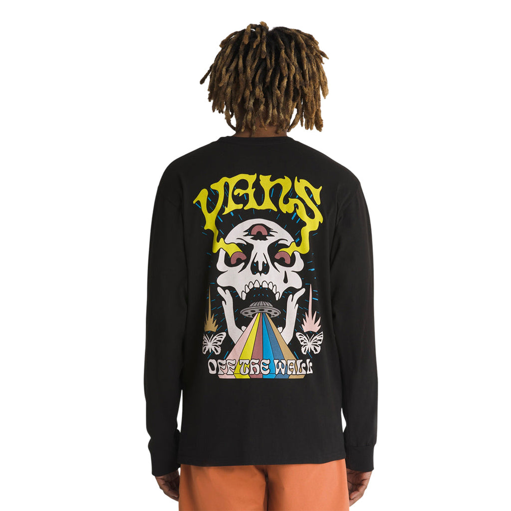Camiseta Skull para hombre color negro