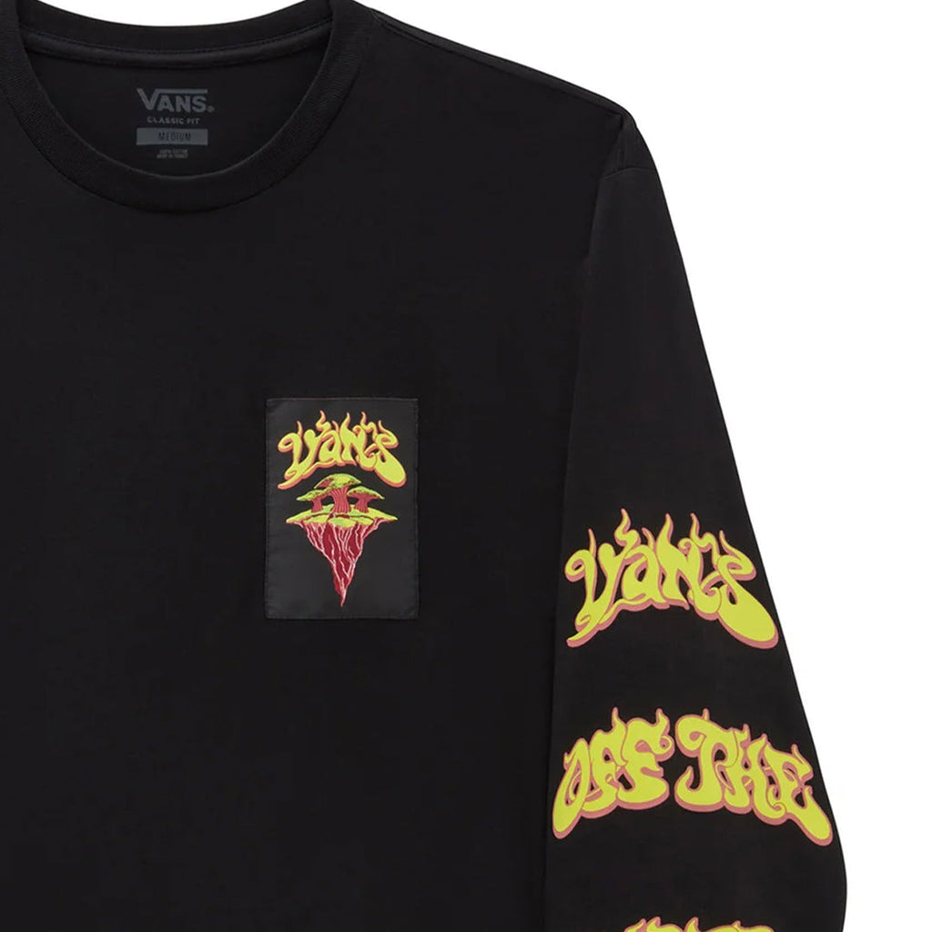 Camiseta Hard Peace para hombre color negro