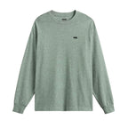 Camiseta manga larga Chest Hit para hombre color verde