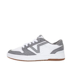 Tennis Lowland unisex color gris y blanco