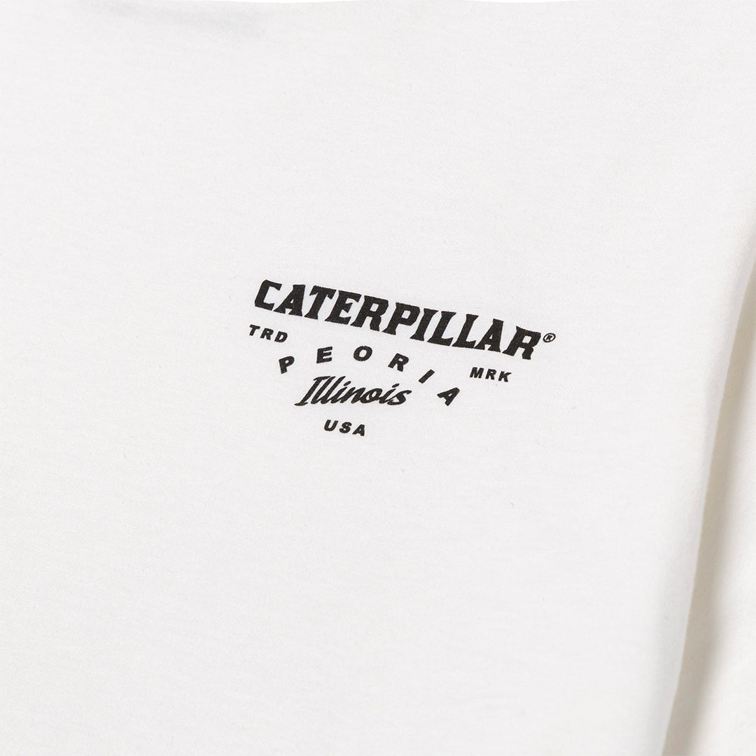 Camiseta Heritage Peoria para hombre color blanco