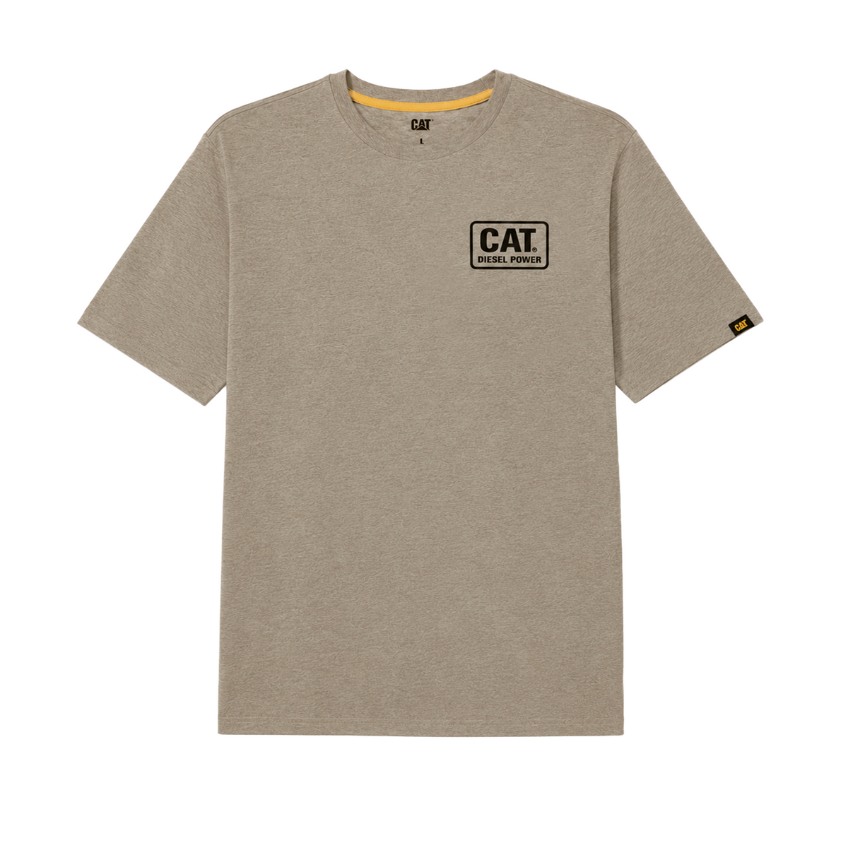 Camiseta Caterpillar para hombre color anaranjado